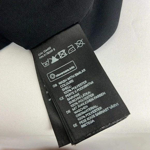 H&M Mama Black Maternity Dress Size Small - Picture 6 of 6